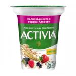Danone Активиа пълнозърнеста с г. плодове 280гр