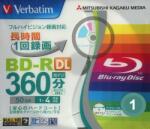 Verbatim Bd-r DL 50GB x4 nyomtatható MID: MEIT02