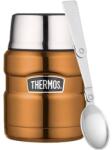 Thermos Ételtermosz ételhez, kanállal és rozsdamentes acél pohárral Thermos 470ml (173023)