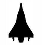  Autós matrica repülőgép 8i 9cm x 15cm