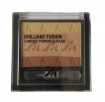 Manhattan Brilliant Fusion paletta Pirosító, púder és szemhéjfesték egyben