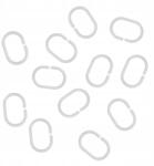 Rodeno Fürdőszobaszőny Kerekek Fehér 12 Db Akasztók Függesztések Vízálló (ROD2496)