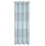 Eurofirany Függöny 140x250 Esteri kék geometria készre szerelve (460767)