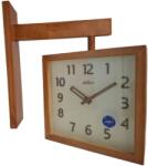 Adler Ceas de perete Adler cu doua fete, lemn 30304 Stejar