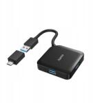 Hama Usb hub, 4 port, Usb 3.2 Gen 1, Usb-c adapter (HM200116)