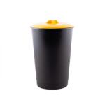 Casa Plastor Tomberon cu capac, fara manere, 60 litri, Eco (38200-FM) Cos de gunoi