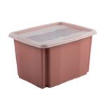 Keeeper Cutie stivuibila si imbricabila cu capac, 30 litri, Emil (K2-10516-315C)