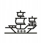  Autós matrica hajó matrózok