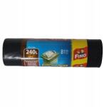 FINO Szemeteszsákok 240l (8 db) 120x150cm Czer 50 extra vastag Fino (5900536263915)