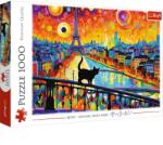 Trefl Puzzle Trefl 1000 Pisica Din Paris (10795) Puzzle