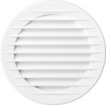airRoxy Kerek Szellőzőrács Fehér Ø 120mm (02-149)