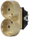 Luxion Modul Priza Dubla LUXION Pentru Doza Simpla SmartElectro IntelligentHouse (LX-MP210G)