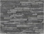 SN Deco Tapet SN Deco 914224 dimensiune 1000x53 cm model piatra culoare gri, negru