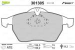 VALEO Set placute frana VALEO 301305 (301305)