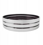 Rodeno Szabadon Álló Ezüst Szappantartó, Tartós, Modern, Stílusos, Fürdőszobába (10MYDMOD102SI)