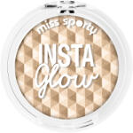 Miss Sporty Pudra iluminatoare Insta Glow 101 Golden Glow, 5g, Miss Sporty
