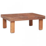 vidaXL Măsuță de cafea, 60 x 45 x 23 cm, lemn masiv reciclat (283918) Masa de cafea