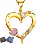 Mennica Świdnicka Arany Nyaklánc Lánc Medál Ezüst 925 Szív Évforduló Feleség