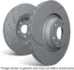 EBC BRAKES Disc frana axa fata [cu ventilare interioara si streatie pe exterior] EBC BRAKES GD2026 (GD2026)