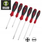 Wiha SoftFinish lapos és phillips csavarhúzó készlet 6 db 07152 (07152)