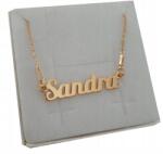 ArtWings Arany lánc névvel Sandra ezüst 925