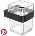 Metaform 25 Black Pahar cu suport negru mat, montaj adeziv sau cu suruburi (105G12001)