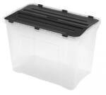 Heidrun Dragon Box Tároló 60L Műanyag Játékkosár Ruházat Fedéllel (8010059016503)