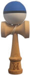 Flippy Kendama X Originala, Profesionala, Flippy, din Lemn, 18 cm, Rubber Grip, Albastru Negru Alb (teo-162285)
