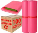 PAKO Futártasak C3 350x450 mm Csomagoláshoz, Rózsaszín Fóliatasak 100 db