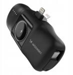 Wozinsky Mini powerbank 5000mAh 15W iPhone Lightning és töltő Apple Watch-hoz fekete (5907769364532)