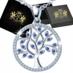 Mennica Świdnicka Nyaklánc Ezüst 925 Lánc Fa Medál Ajándék Anyának