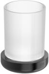 Roca Tempo Pahar cu suport stativ, negru (brushed titanium black) (A817022NM0)