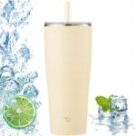 Zojirushi Termosz bögre szívószállal hideg italokhoz Zojirushi SX-HA89H-CM 890ml Bézs (SX-HA89H-CM)