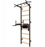 BenchK gimnasztikai létra rúddal, korláttal, fa, fém, 2.40m magas (312B)