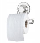 Rodeno Wc Papír Tartó Ezüst Színű Fürdőszobába, Fém, Masszív, Modern (ROD2175)