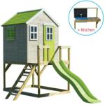 Wendi Toys My Lodge с платформа, пързалка + кухня (TTWTM22R)