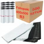 PAKO Futártasakok Borítékok 400x500 mm Csomagoláshoz B3 Fehér 500 db