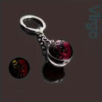 Kincsecske Kollekció Szűz kulcstartó, sötétben világít