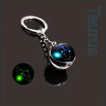 Kincsecske Kollekció Bika kulcstartó, sötétben világít