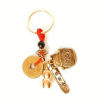 Kincsecske Kollekció Gazdagság és szerencse kulcstartó