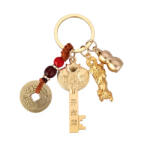 Kincsecske Kollekció Kínai Feng Shui szerencsehozó kulcstartó sárkánnyal