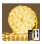  Led szalag öntapadós vízálló 10m meleg fehér távirányító 8 üzemmód (5908453116239)