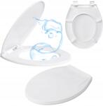 Rodeno Wc Ülőke Toaletthez Fehér Masszív Fürdőszobába Polipropilén Ovális (ROD2465)