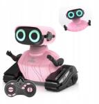  Távirányítós Rc robot Led szemekkel és zenével Rózsaszín (5908453118356)