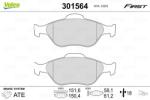 VALEO Set placute frana VALEO 301564 (301564)