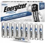 Energizer 10x Lítium Fotó Akkumulátor Energizer Ultimate Lithium LR03 Aaa R3 1, 5V (EN68)