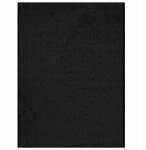 vidaXL Lábtörlő, fekete, 60x80 cm (331596)