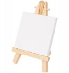  Kis Festőállvány Mini Festővászon 7x7cm (mini sztaluga + płótno)