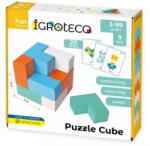 IGROTECO 2 az 1-ben egyensúlyozó játék és kocka-kirakó - kreativjatek