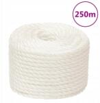 VidaXL Munkakötél, fehér, 14 mm, 250 m, polipropilén (8720287132684)